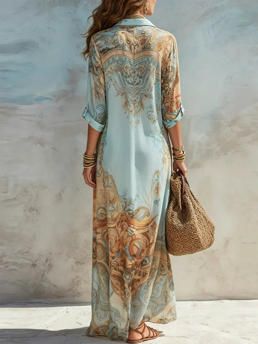 Mara | Elegant summer dress with a flowing cut