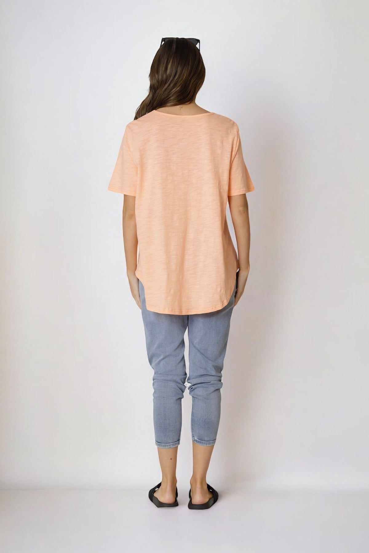 Avalon Steer Tee- Melon  (EOFY SALE)