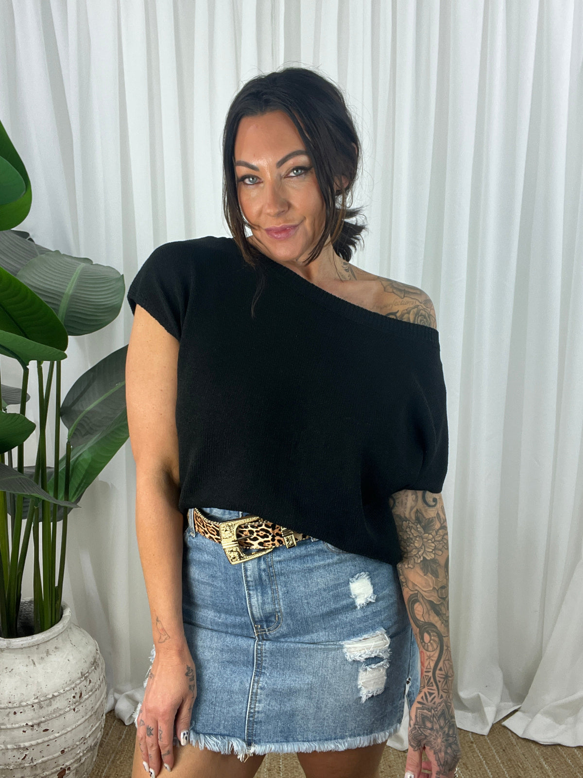 Vesper Crepe Top