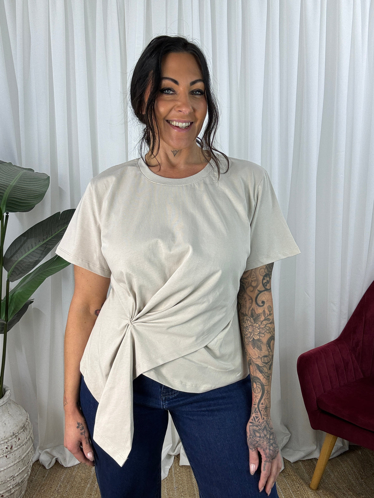 The Twist Tee Top