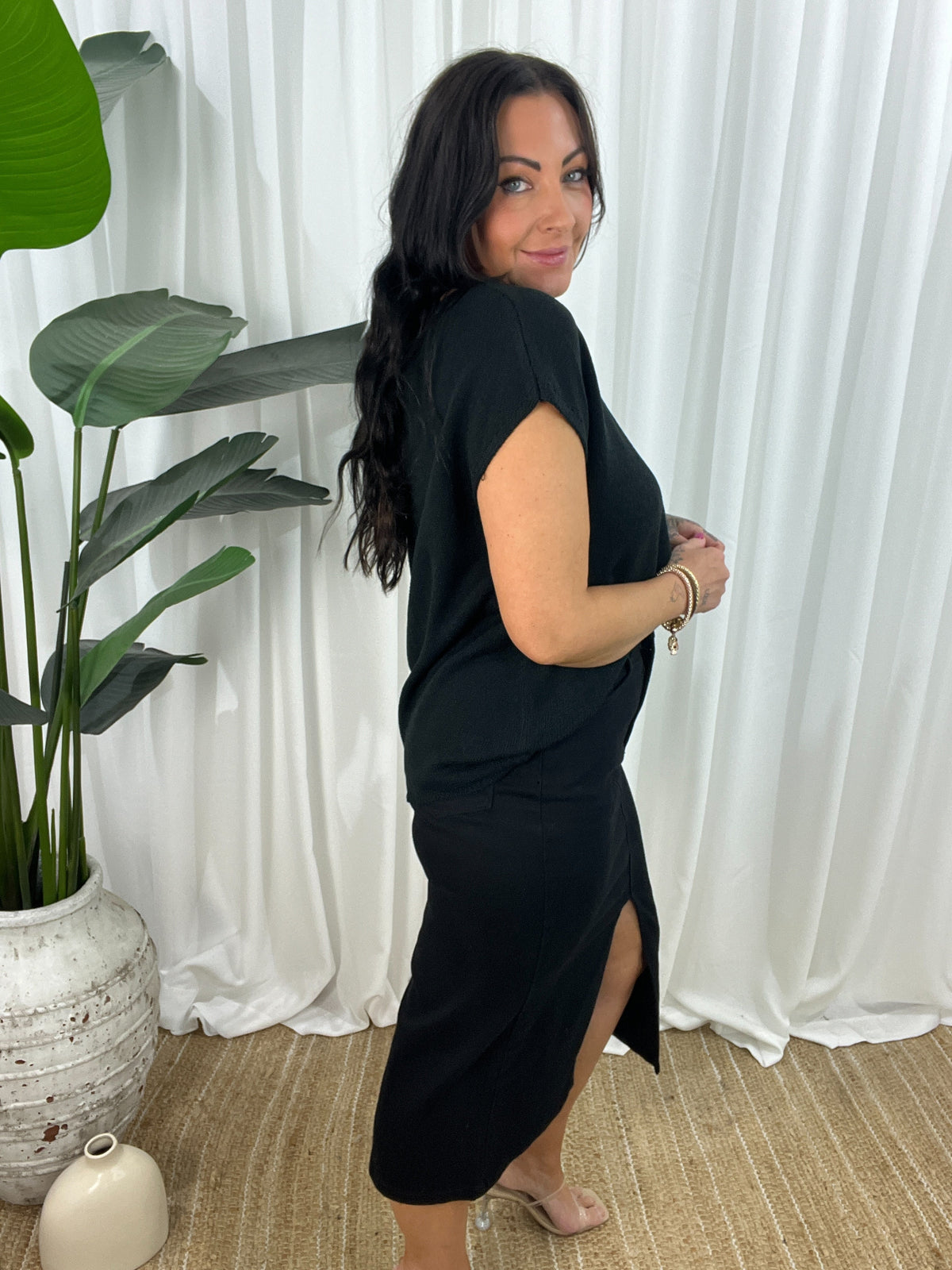 Vesper Crepe Top