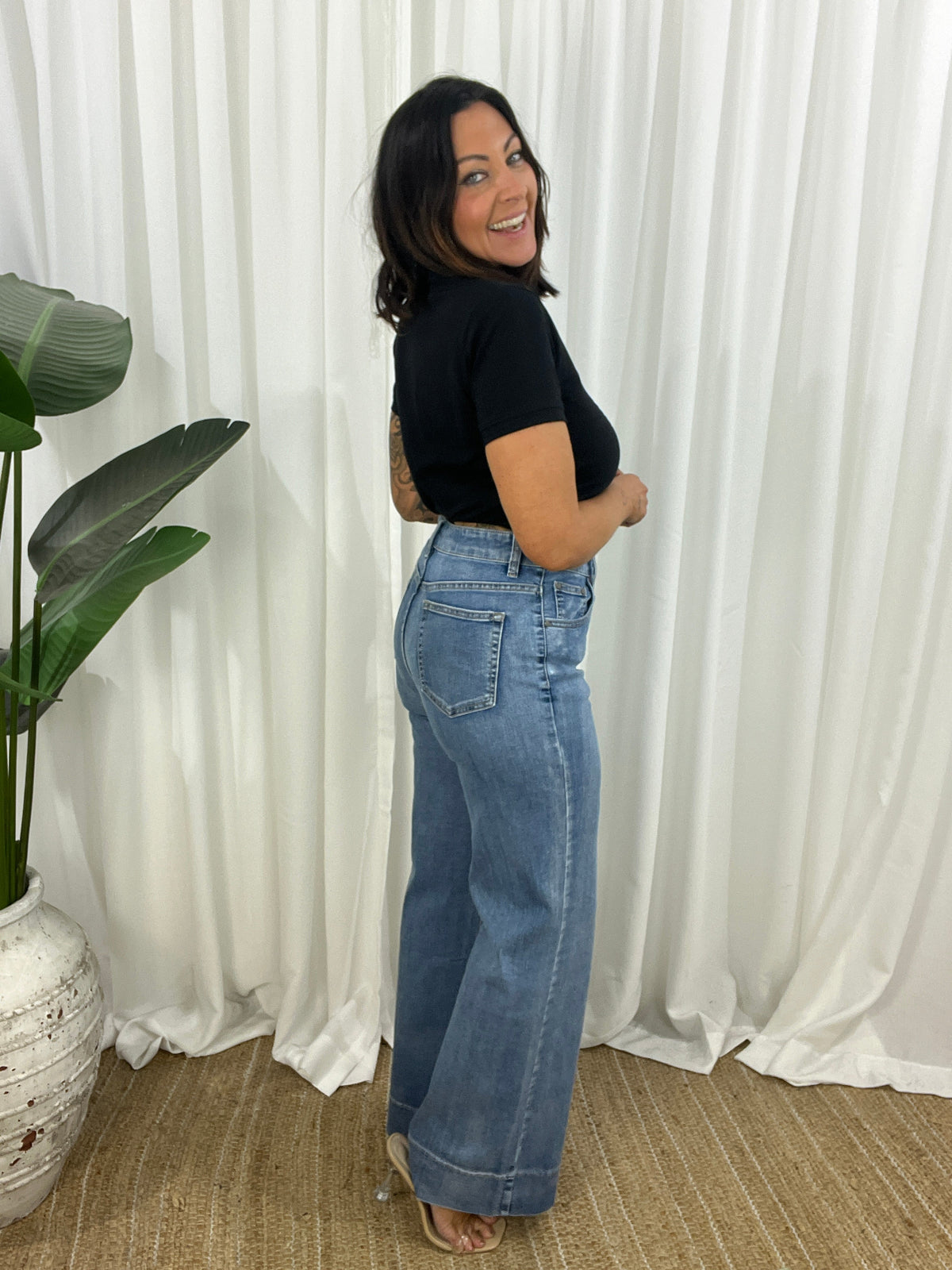 Cooper Jeans (potentially size down) Same fit as Skipper Jeans
