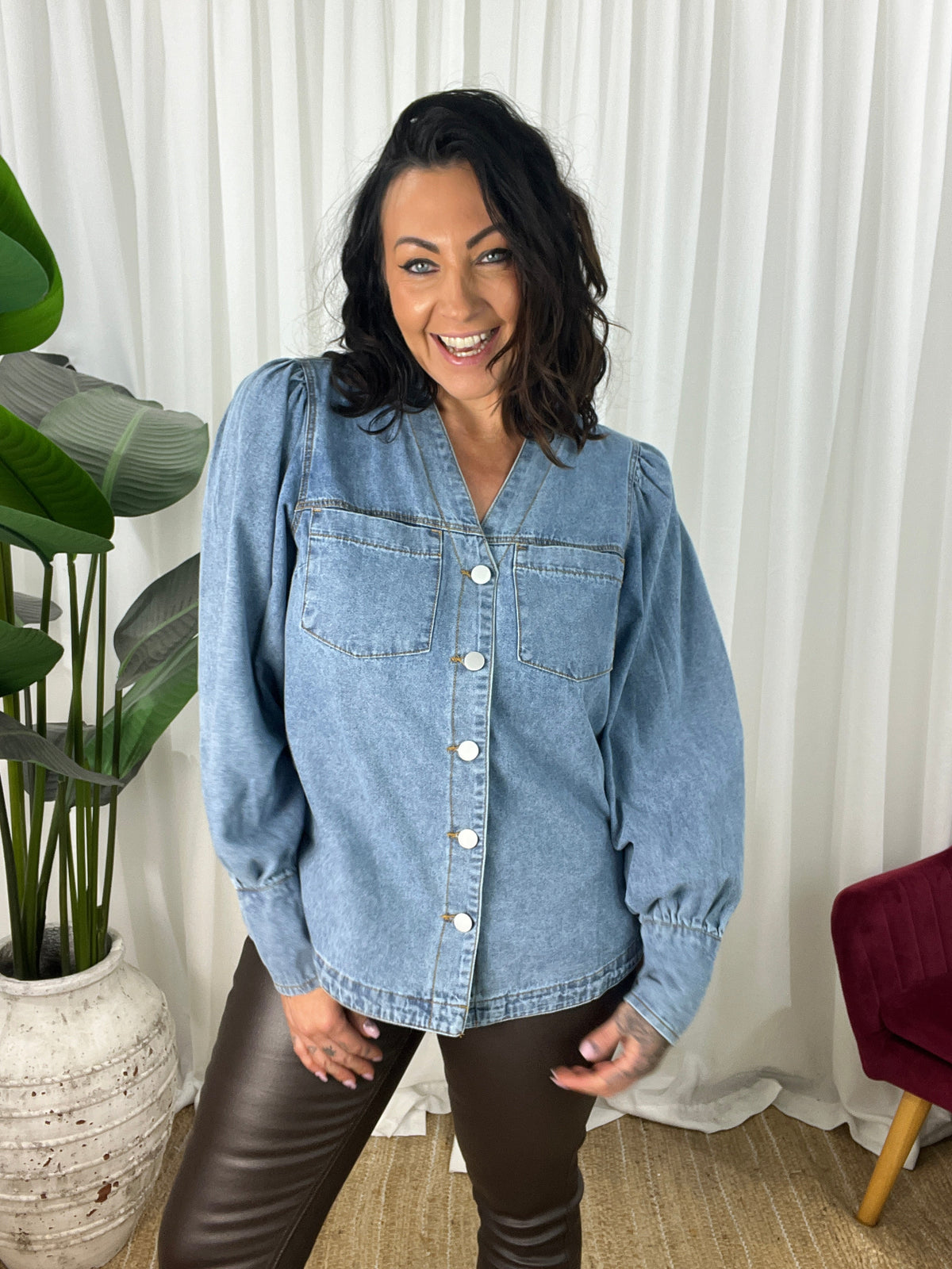 Patsy Denim Shirt