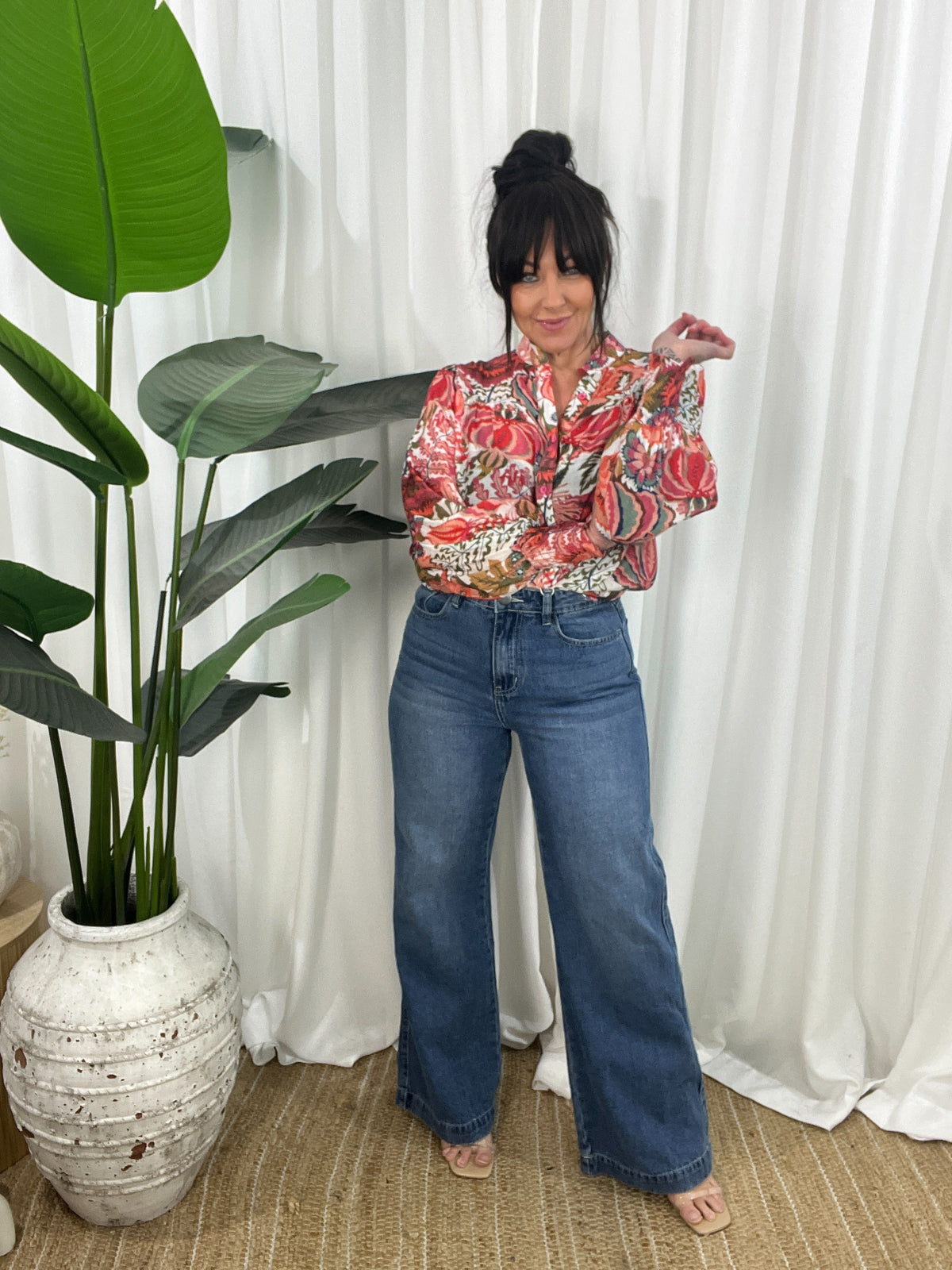 Lennox Jeans- Mid Blue