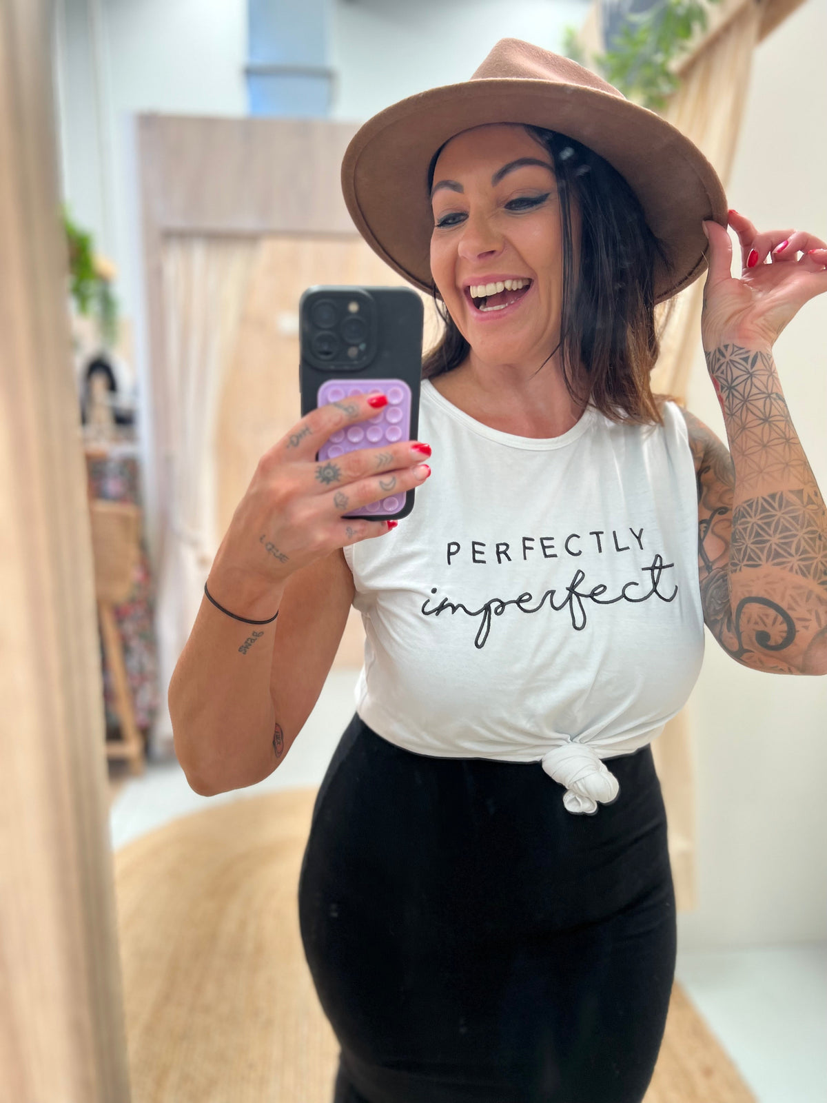 Perfectly Imperfect Singlet (EOFY SALE)