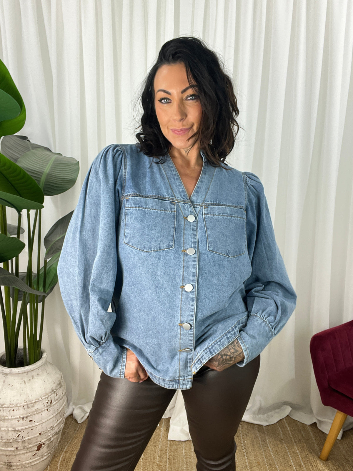 Patsy Denim Shirt