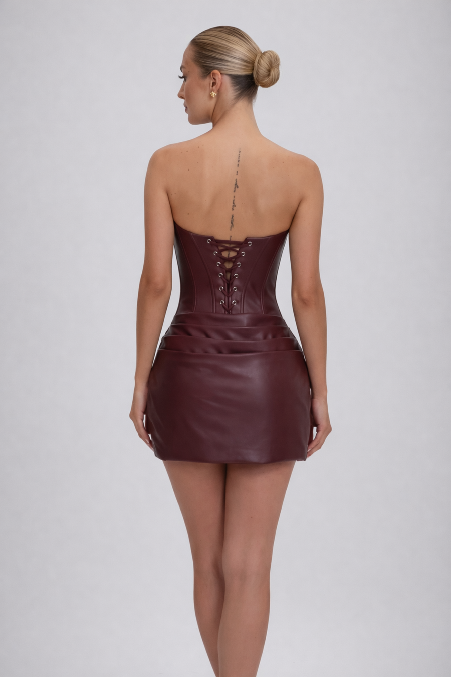 Willow | Mini Dress With Draped Skirt
