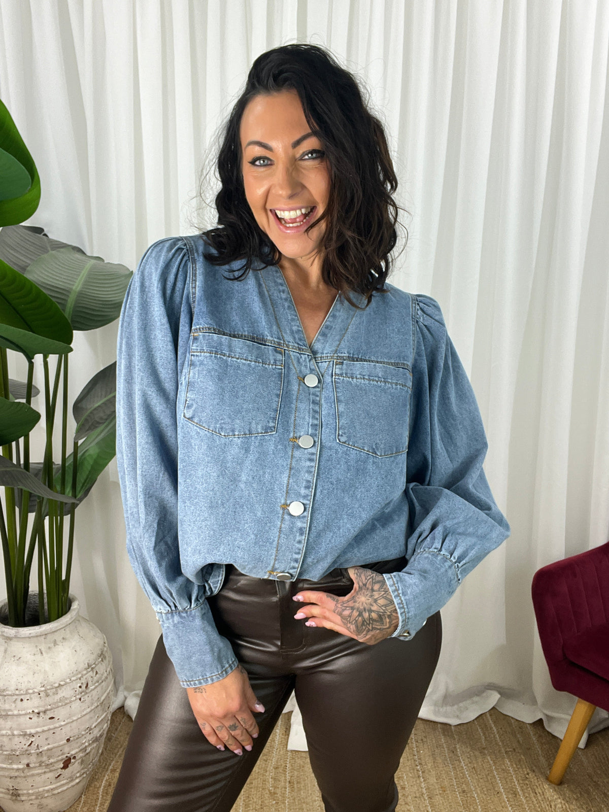 Patsy Denim Shirt