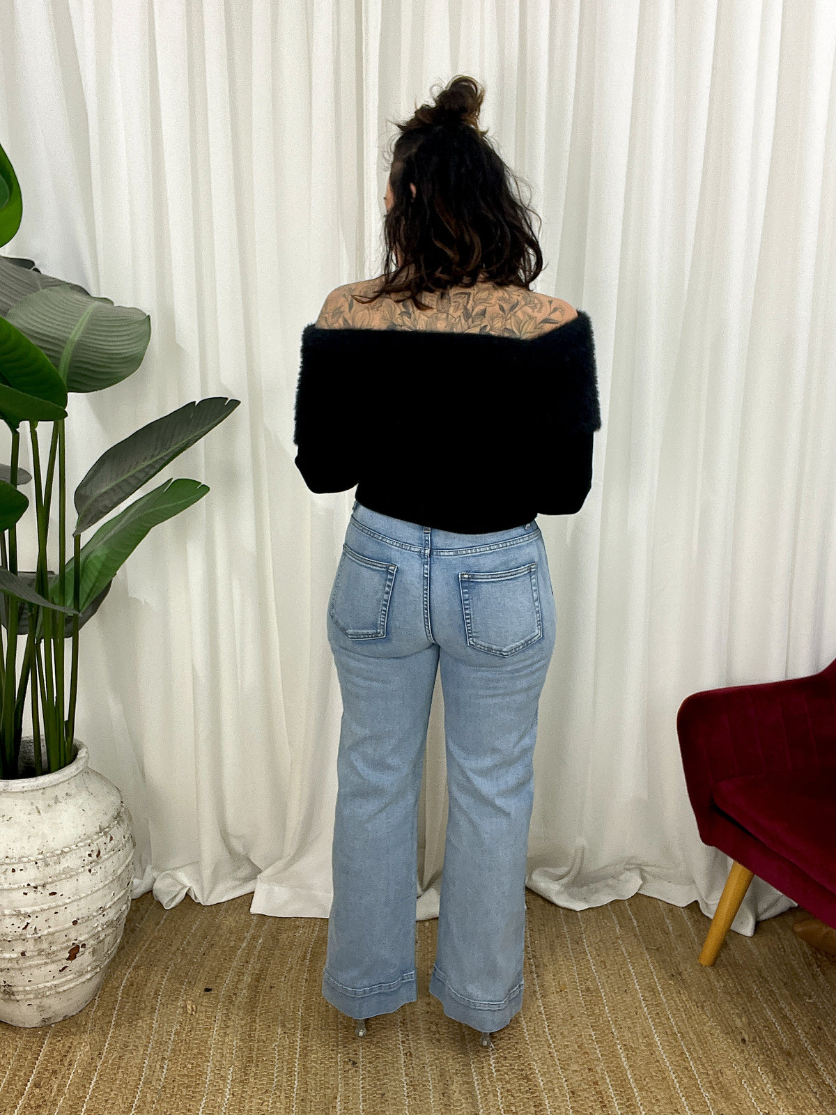 Skipper Front Seem Jeans (potentially size down)