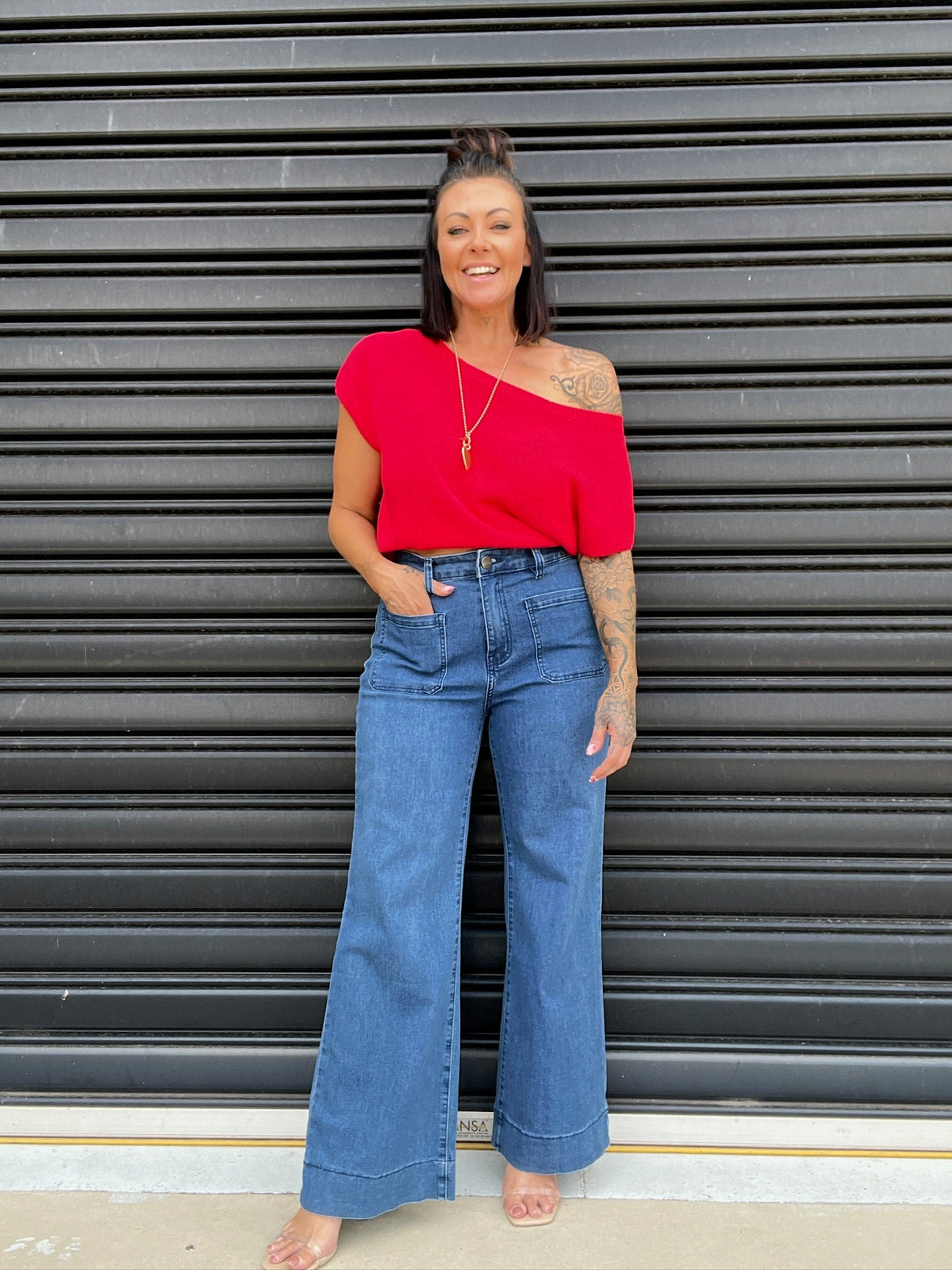 Vesper Crepe Top