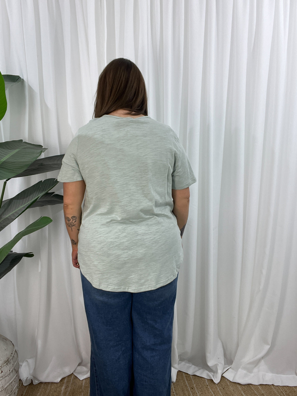Avalon Steer Tee- Chalk  (EOFY SALE)