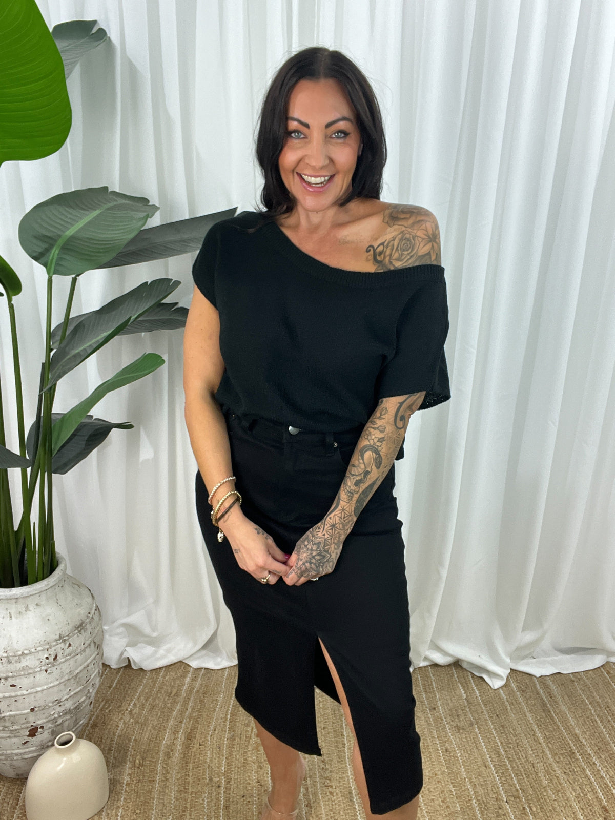 Vesper Crepe Top
