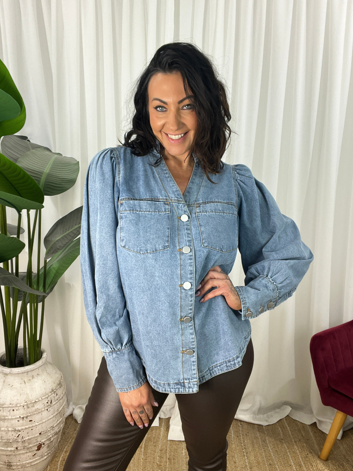 Patsy Denim Shirt