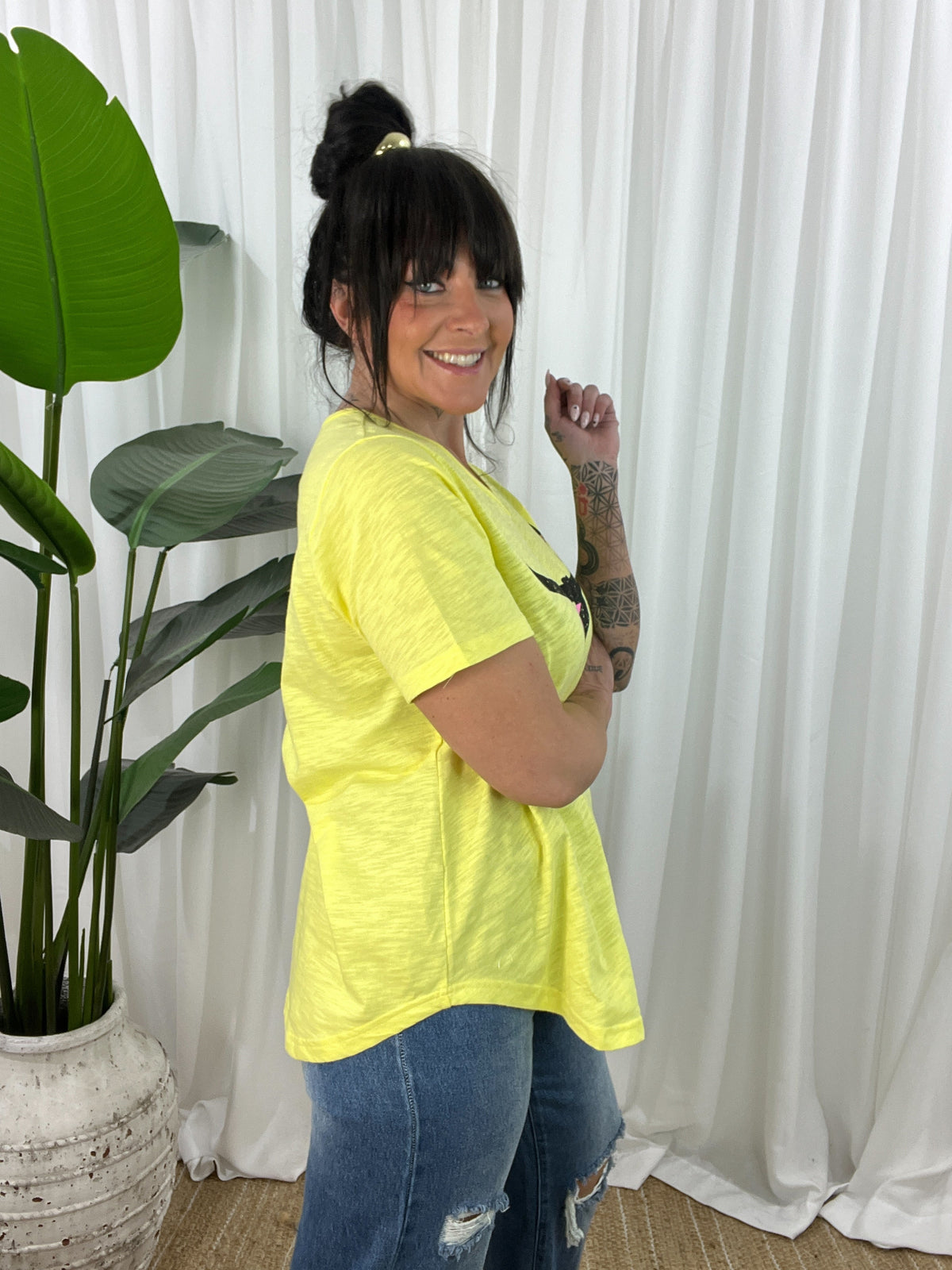 Avalon Steer Tee- Citrus (EOFY SALE)