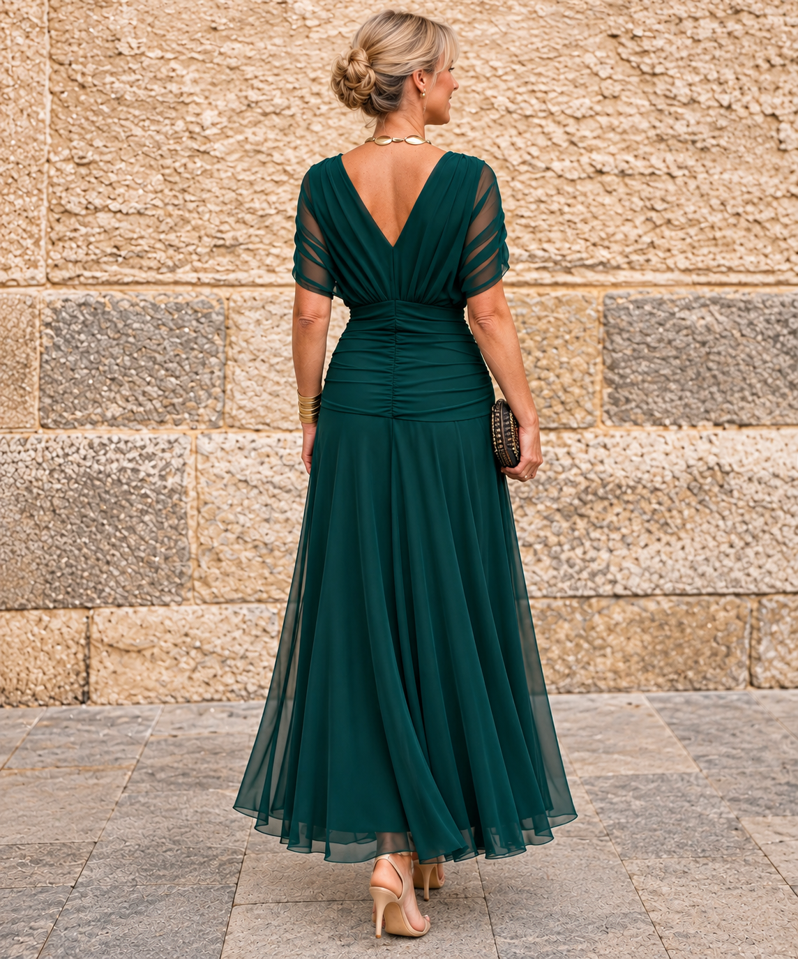 MIKAELA | Off Shoulder Maxi Dress