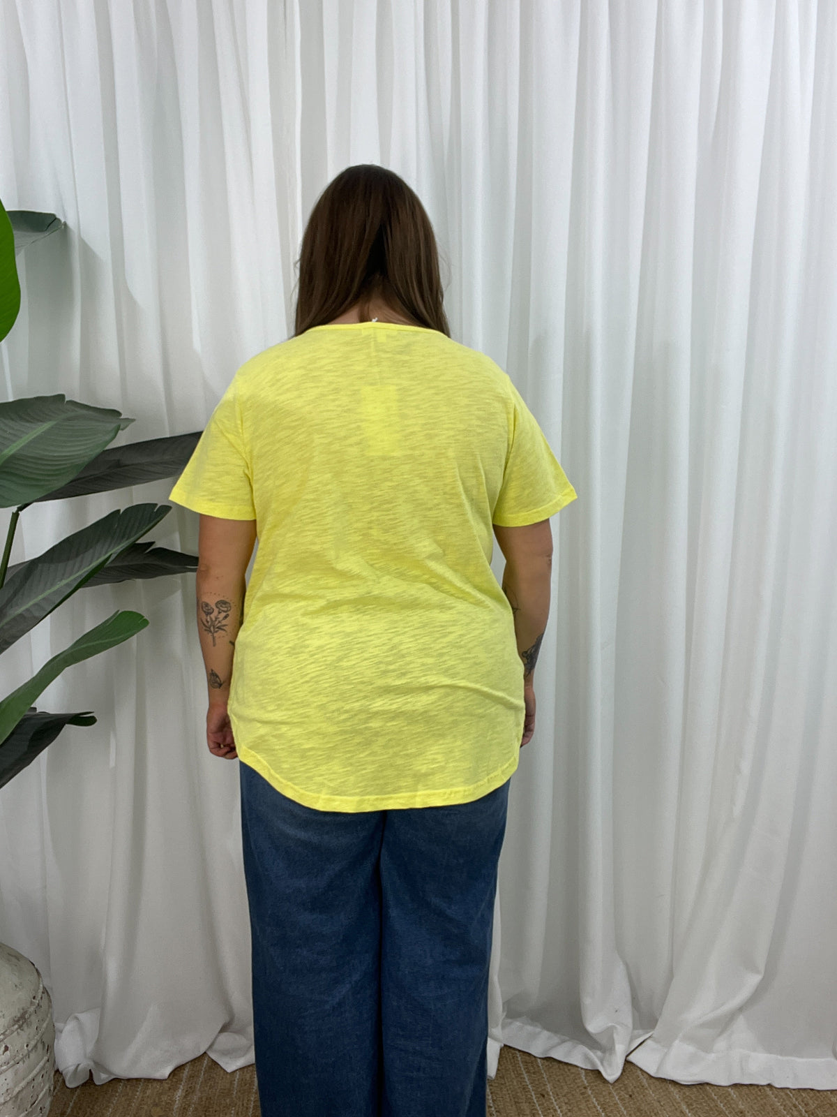Avalon Steer Tee- Citrus (EOFY SALE)