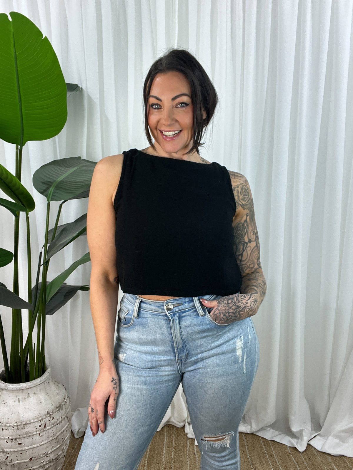 Pheobe Top - Black