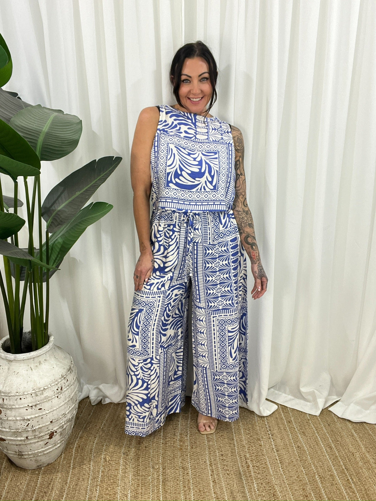 Indigo Blue Top