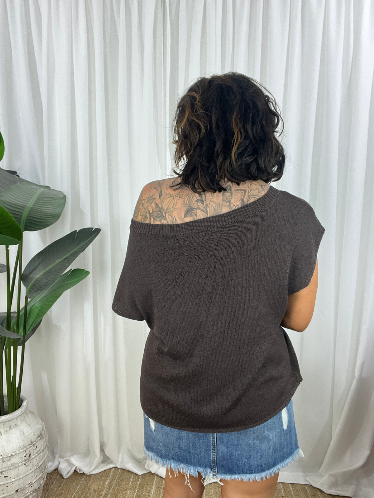 Vesper Crepe Top