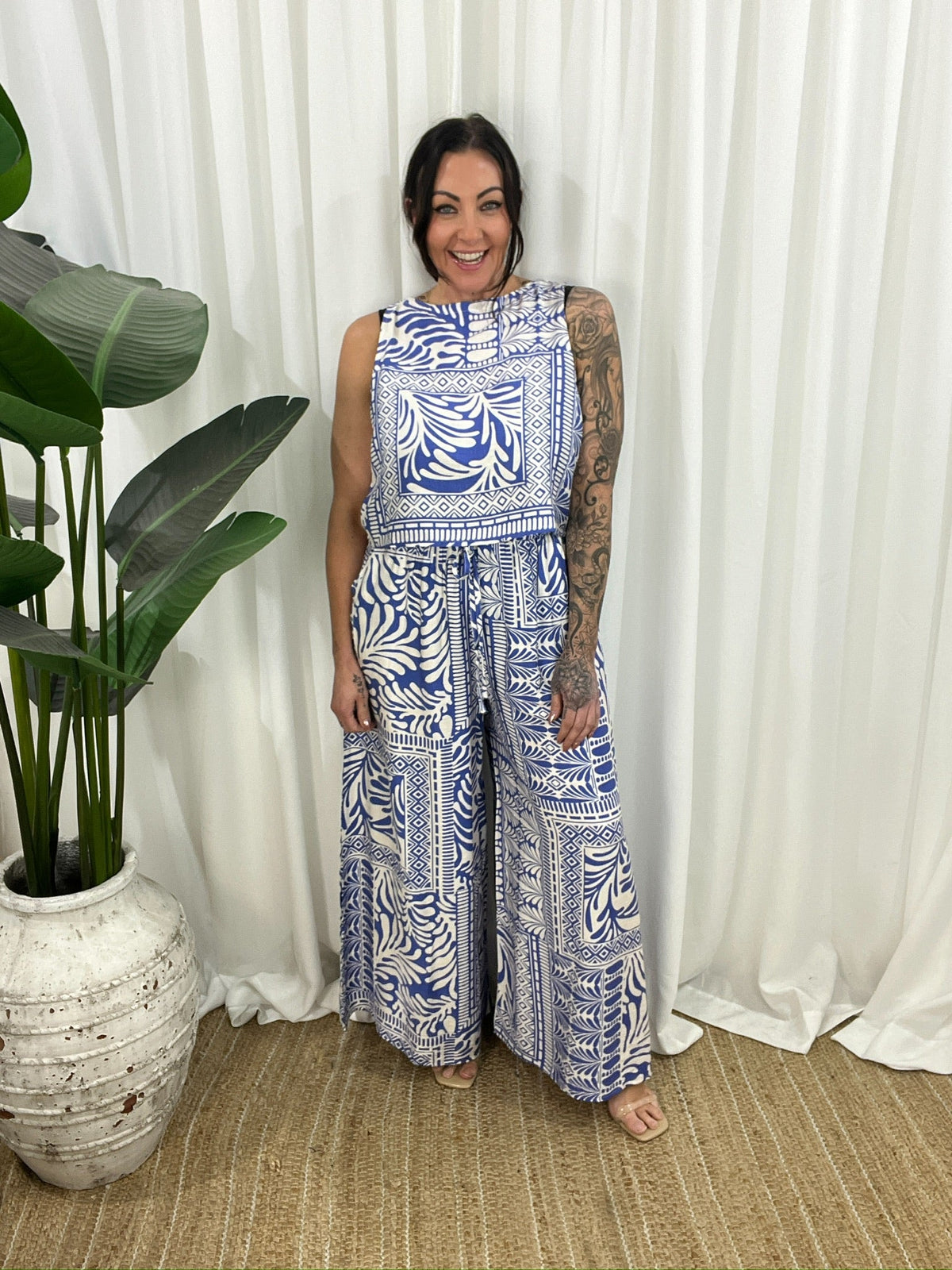 Indigo Blue Top
