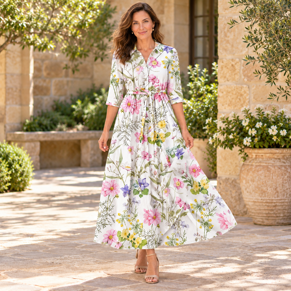 Sadie™ | Breezy Floral Summer Dress