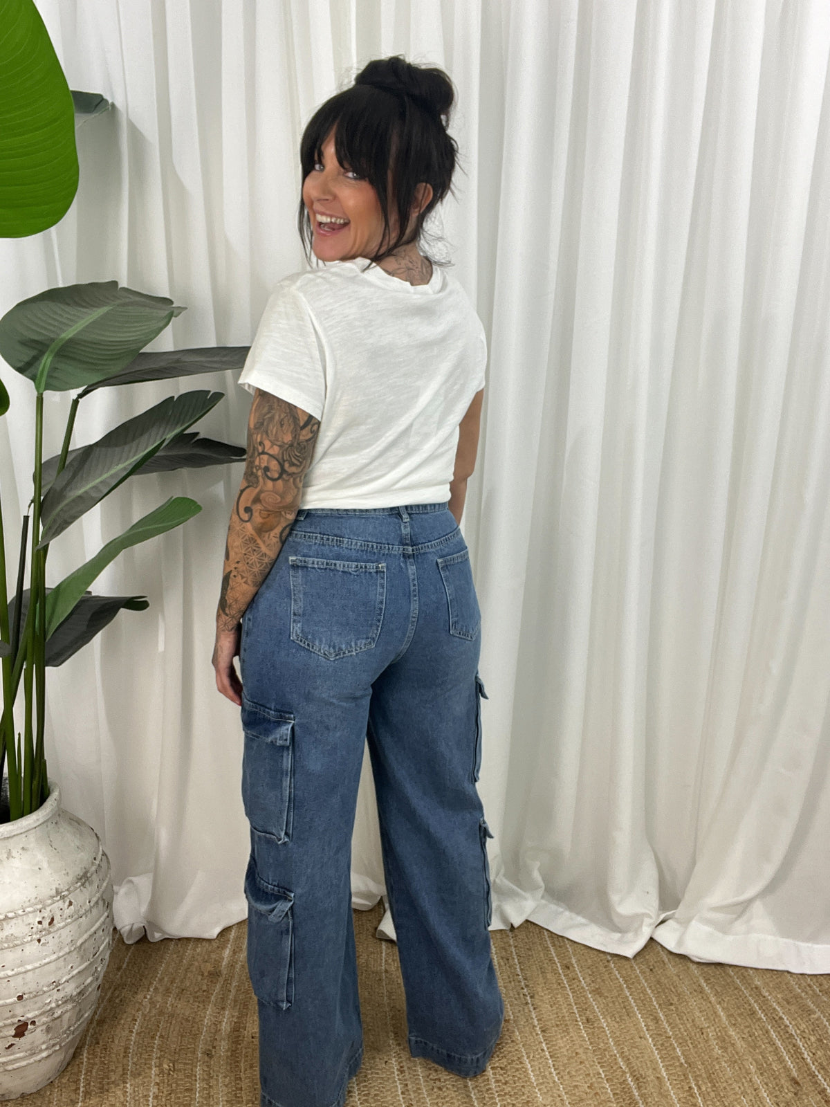 Hooper Cargo Jeans - Blue