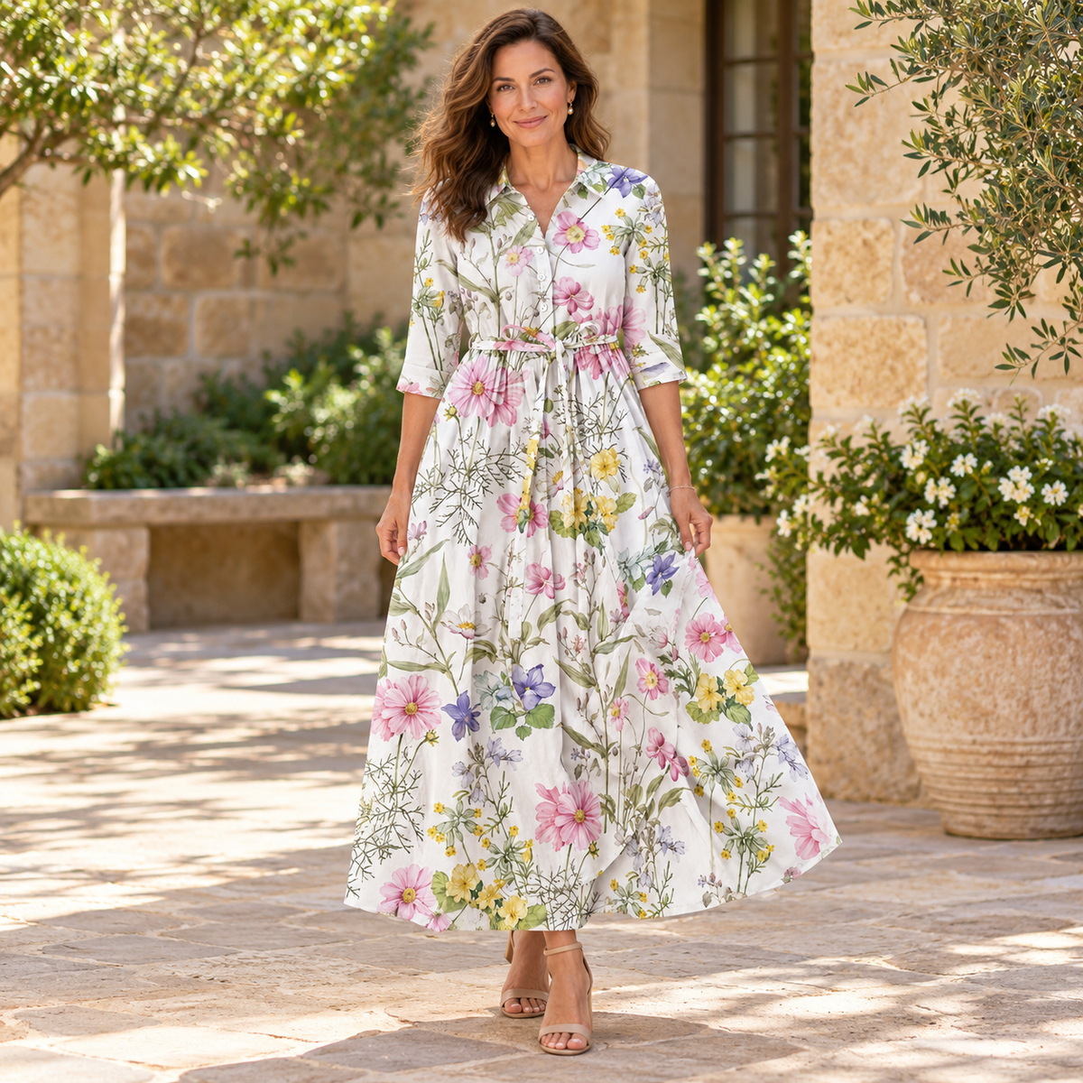 Sadie™ | Breezy Floral Summer Dress