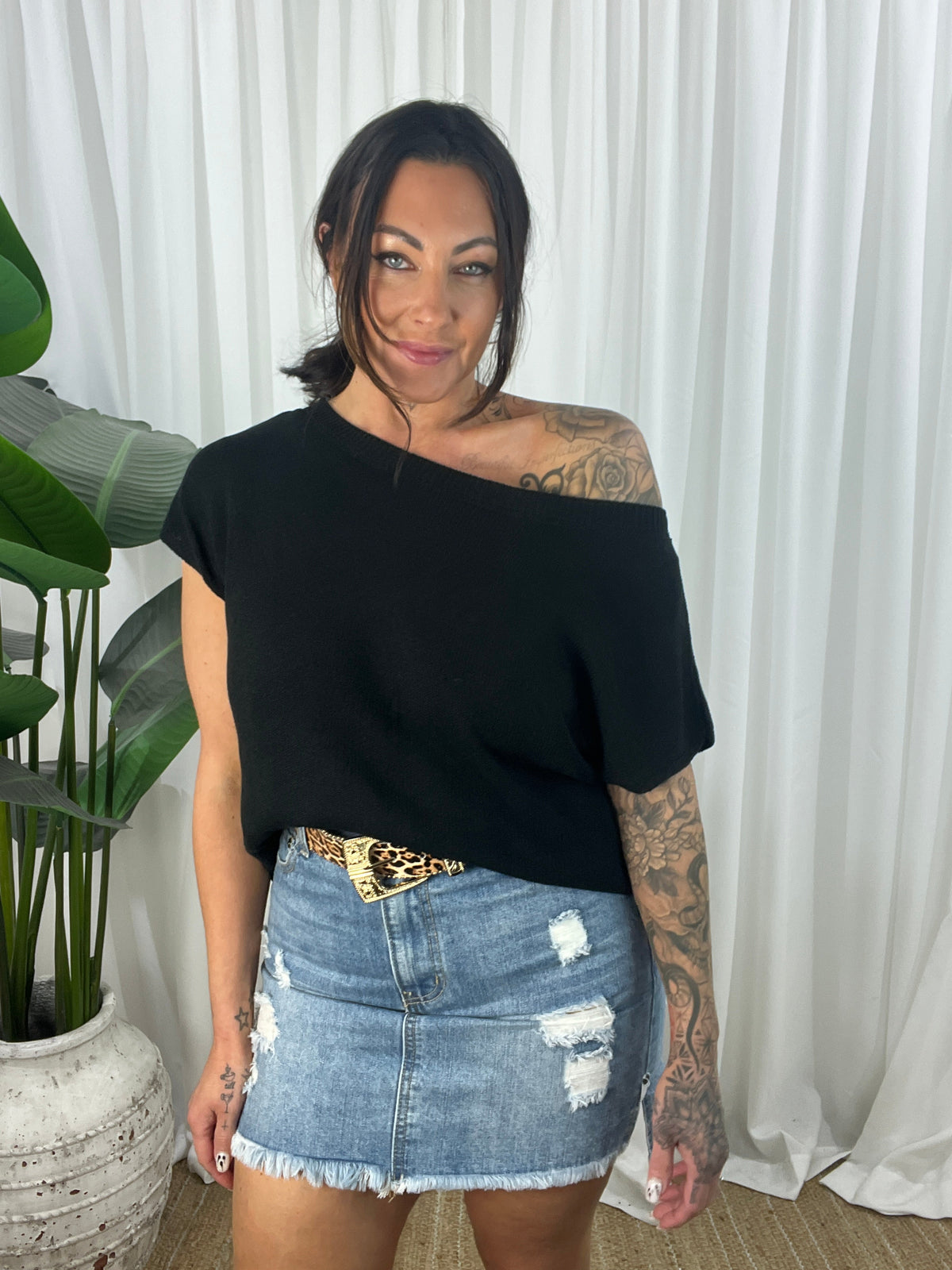 Vesper Crepe Top