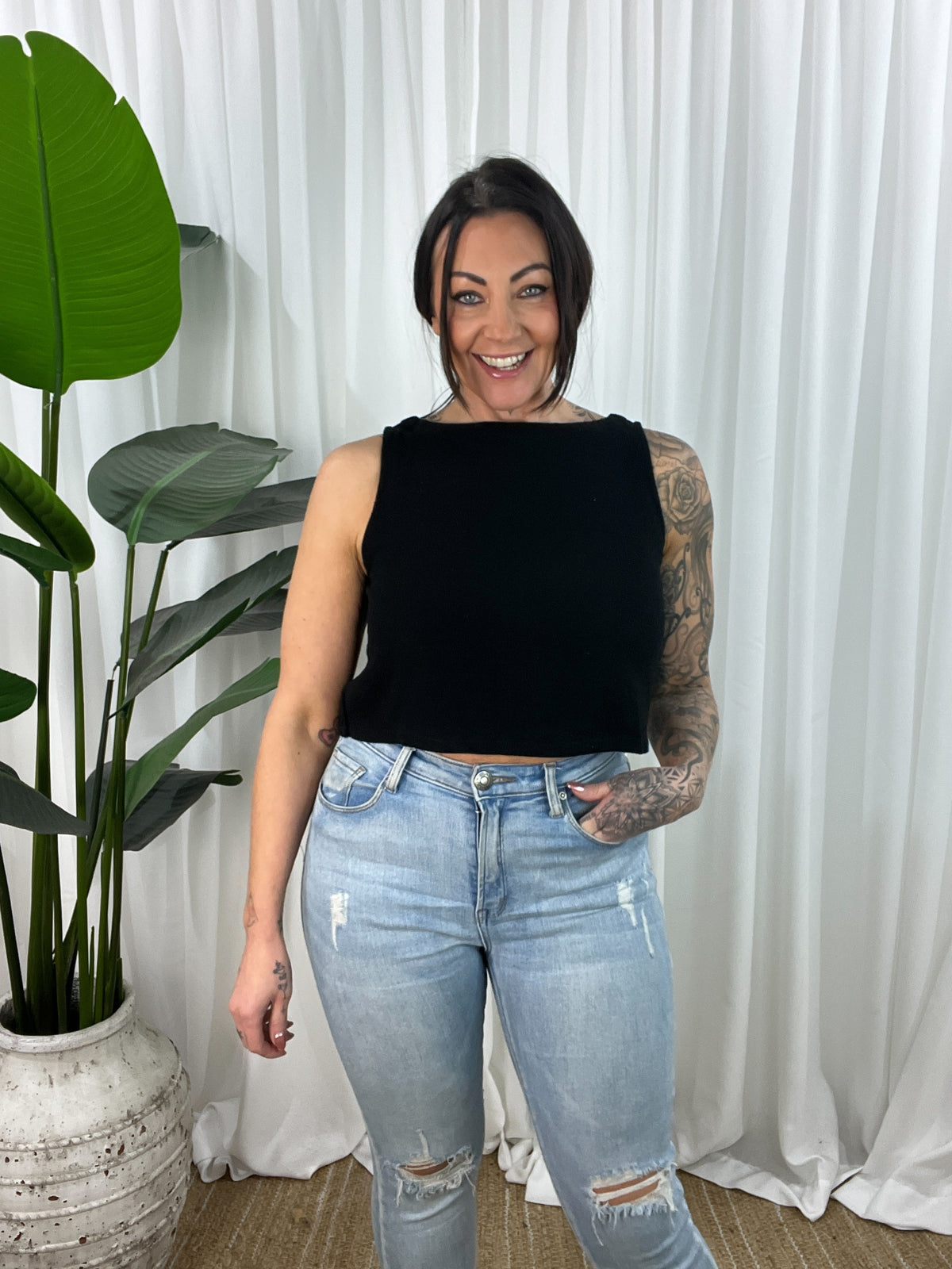 Pheobe Top - Black