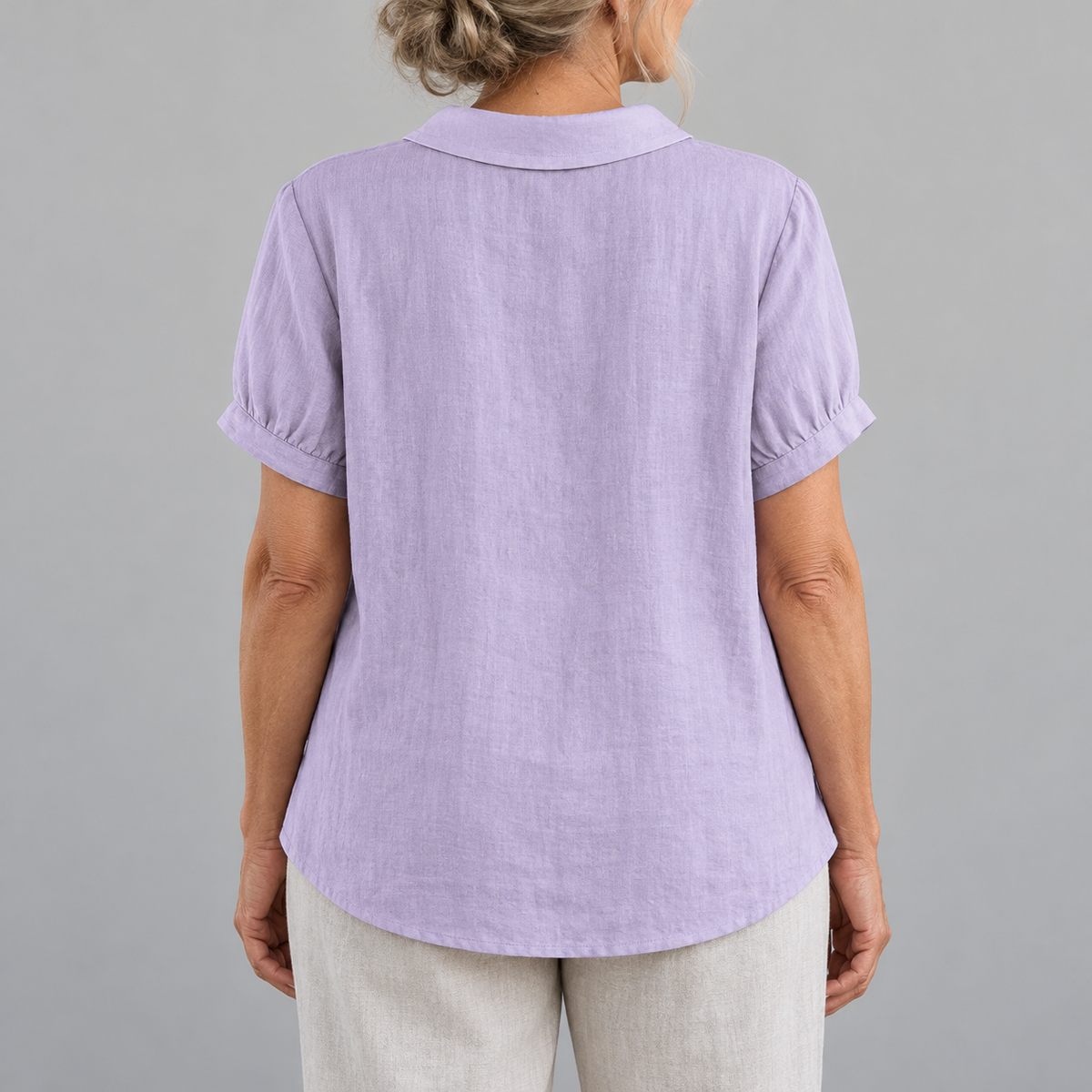 Bea - Floral Embroidered Shirt