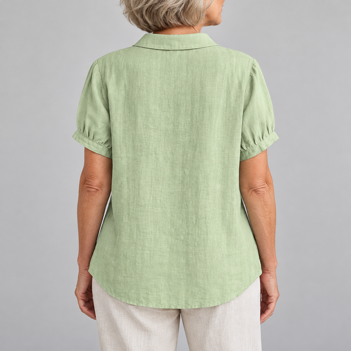 Bea - Floral Embroidered Shirt