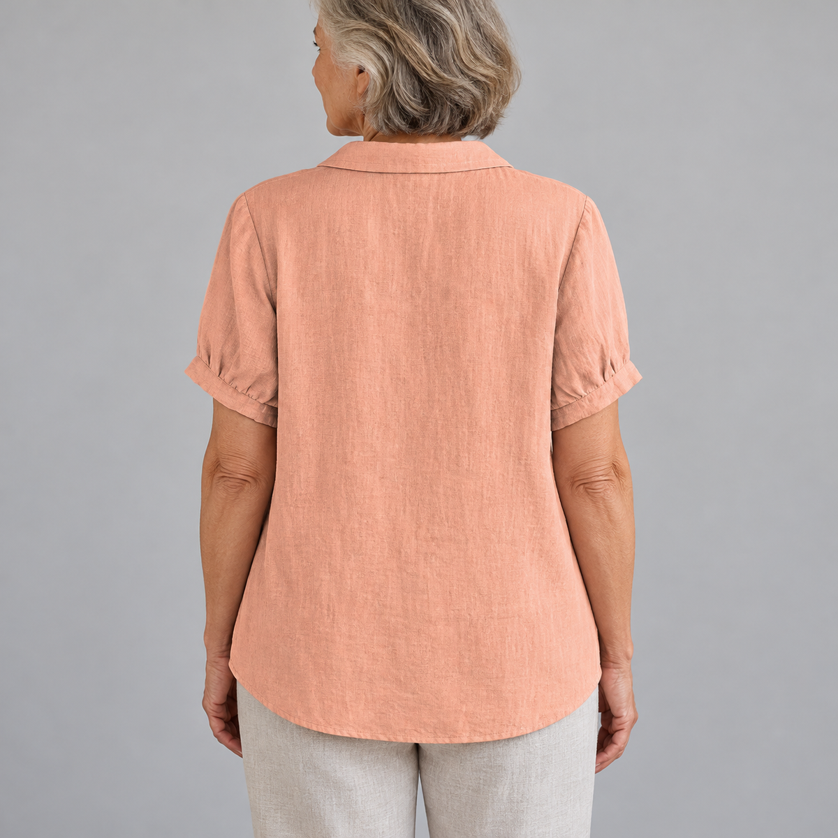 Bea - Floral Embroidered Shirt