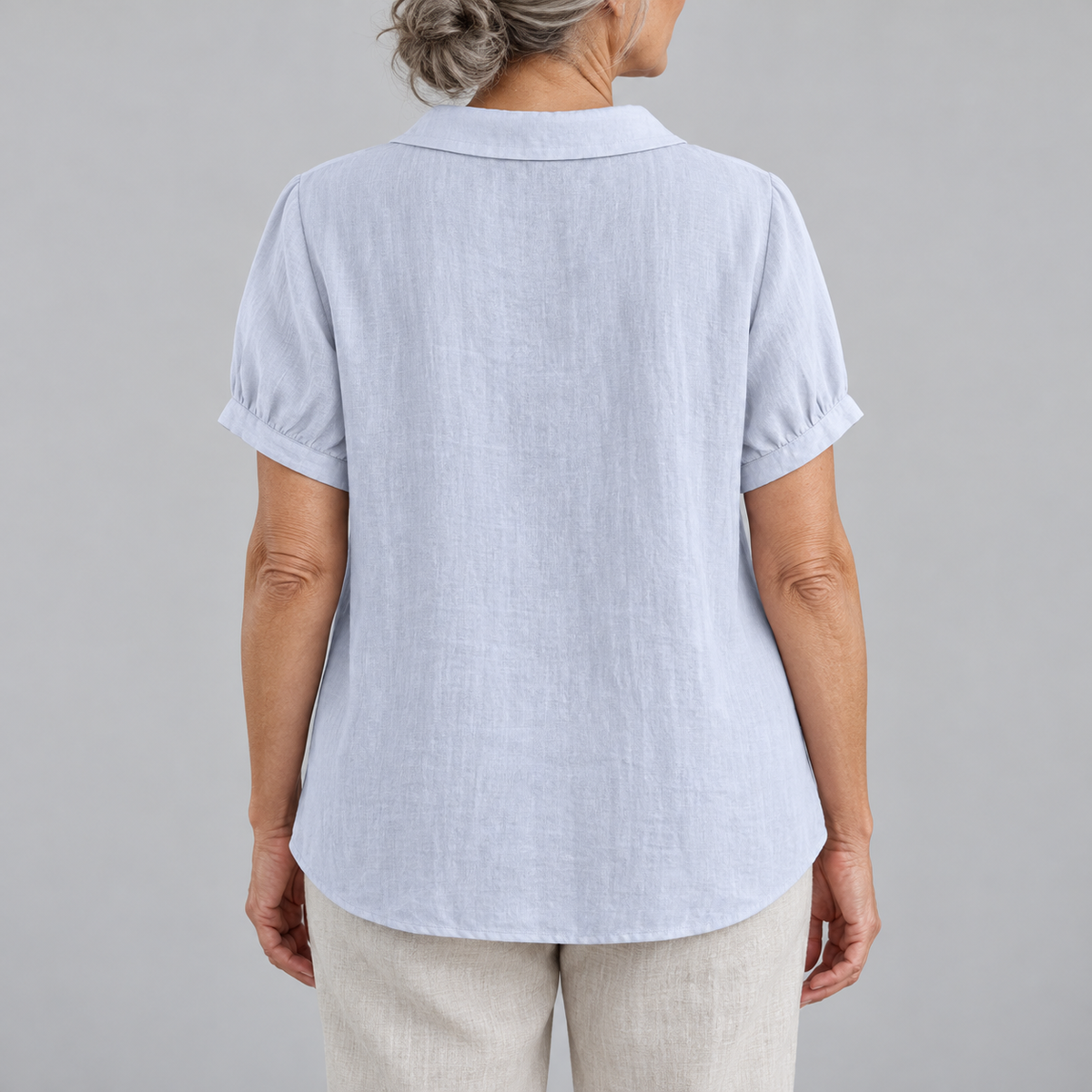 Bea - Floral Embroidered Shirt