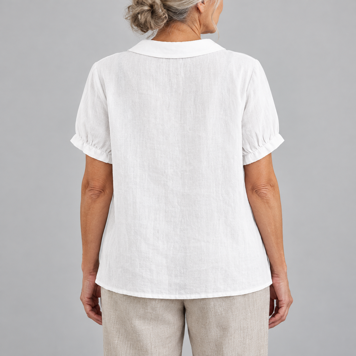 Bea - Floral Embroidered Shirt