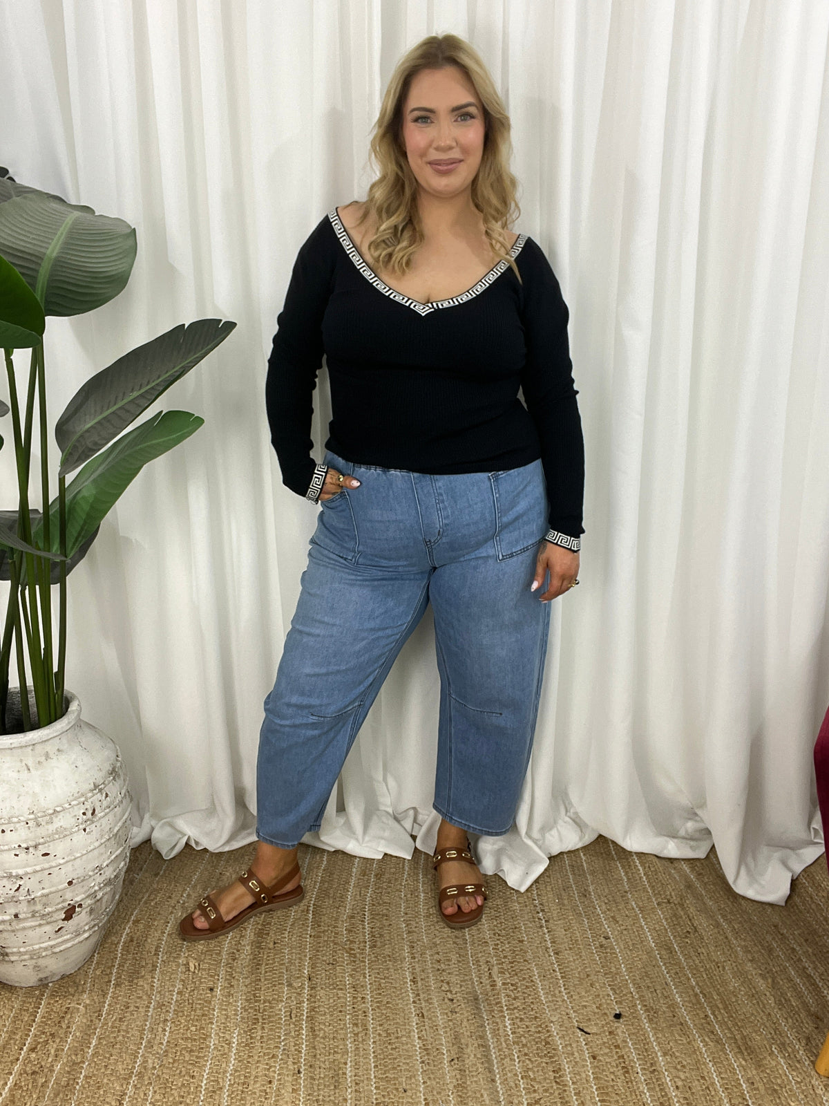Bowie Barrel Jeans
