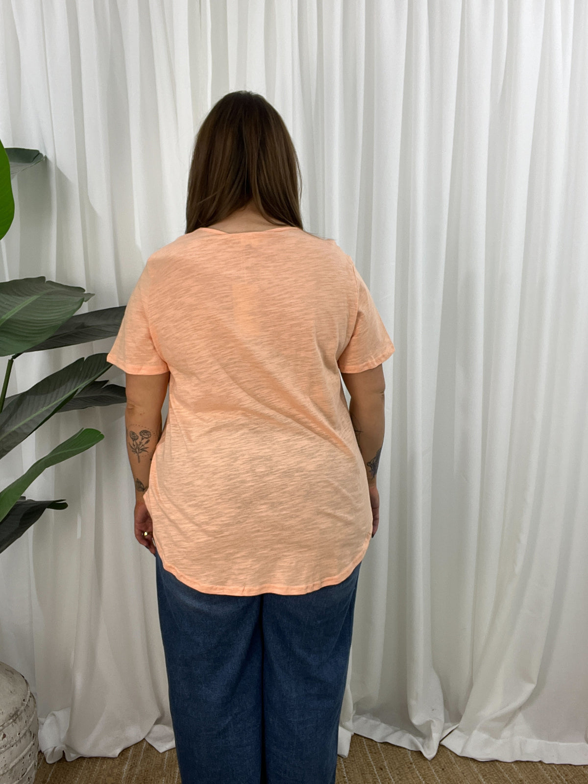 Harlie Steer Tee- Melon (EOFY SALE)