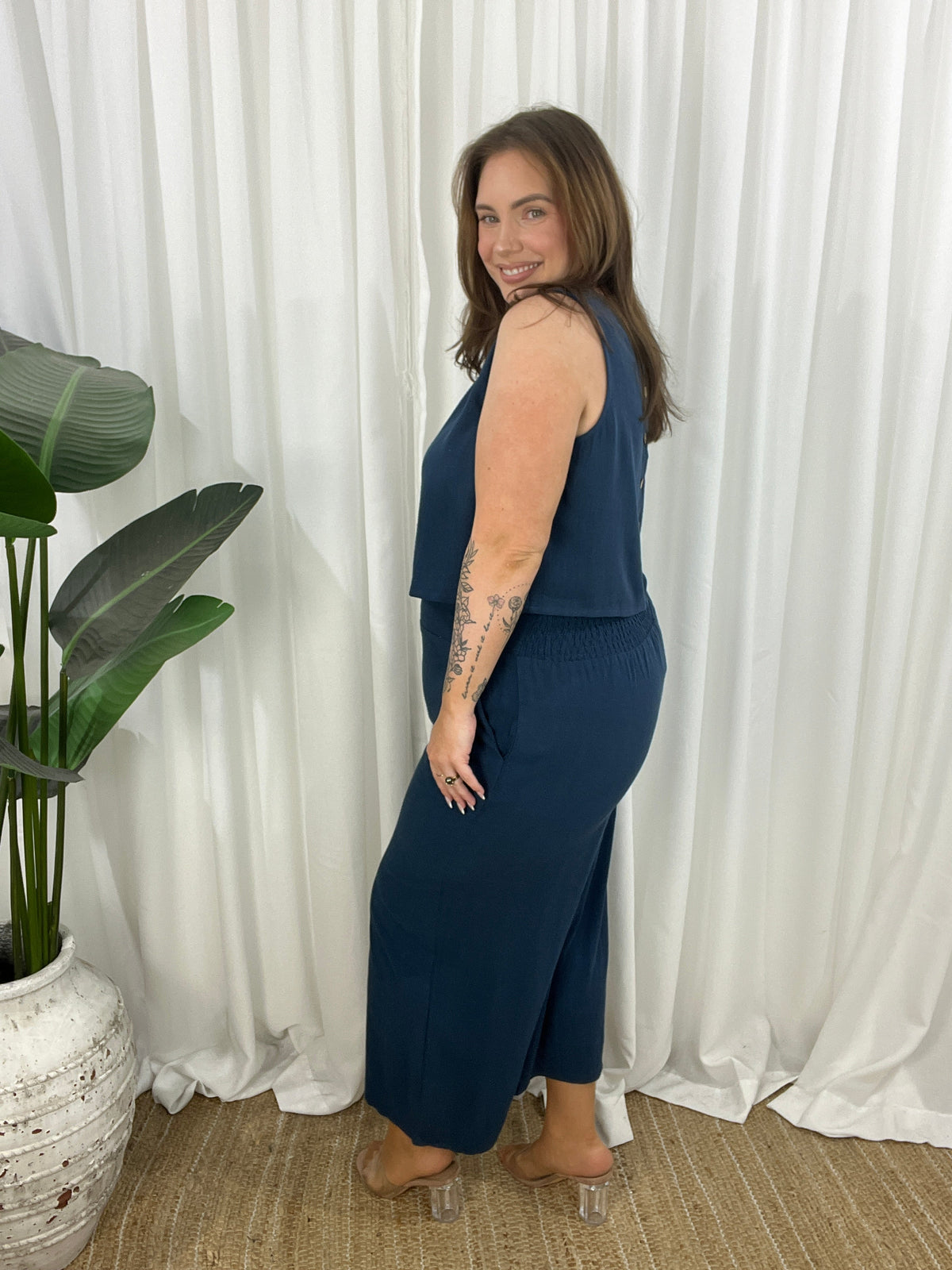 Pheobe Top - Navy