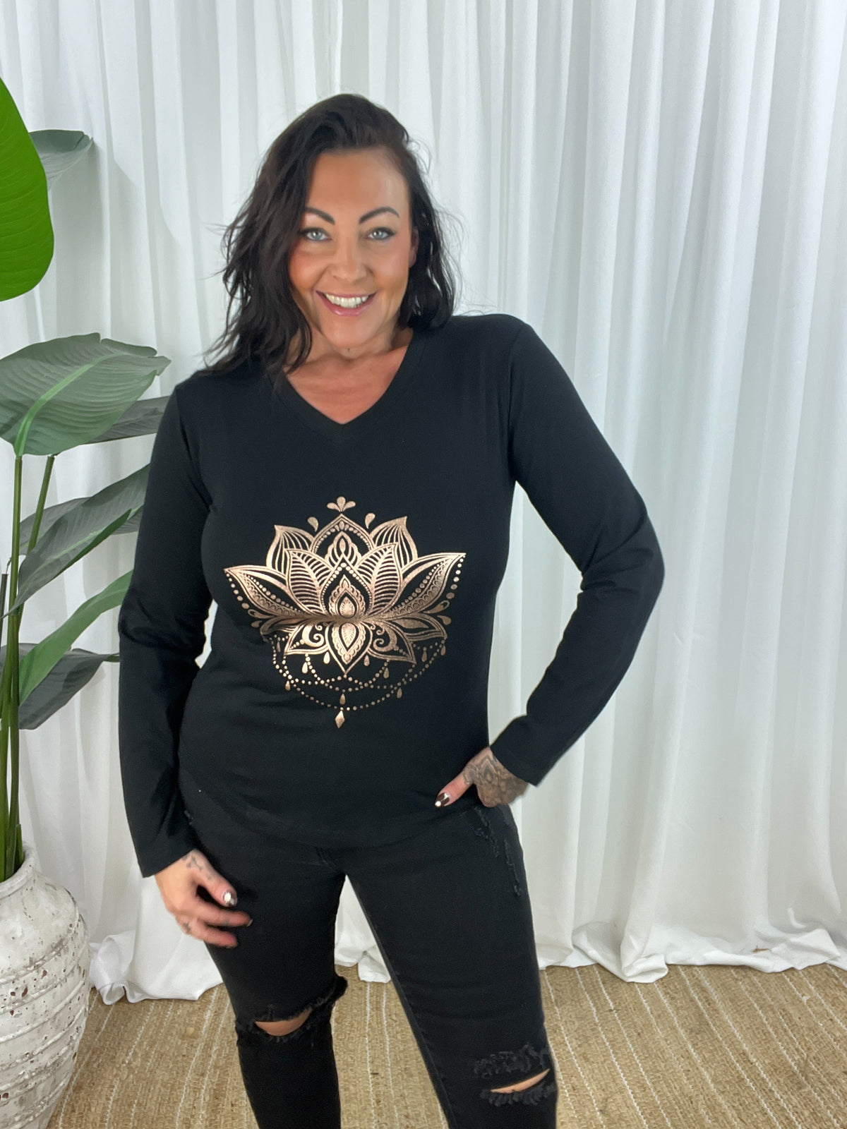 Mandala Long Sleeve Tee (EOFY SALE)