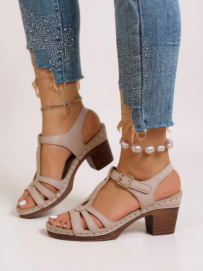 Mira | Lift Block Sandals