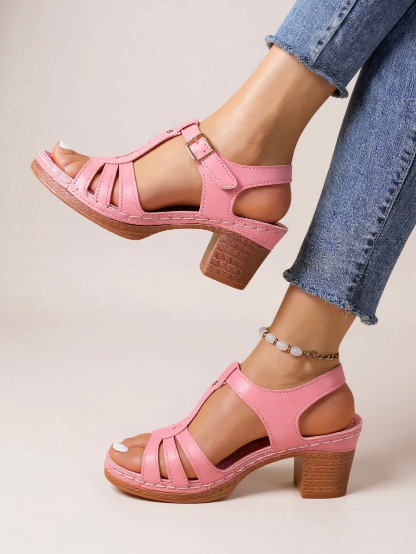 Mira | Lift Block Sandals