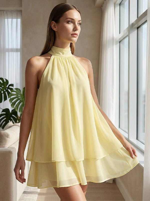 Lightweight Flowing Mini Dress