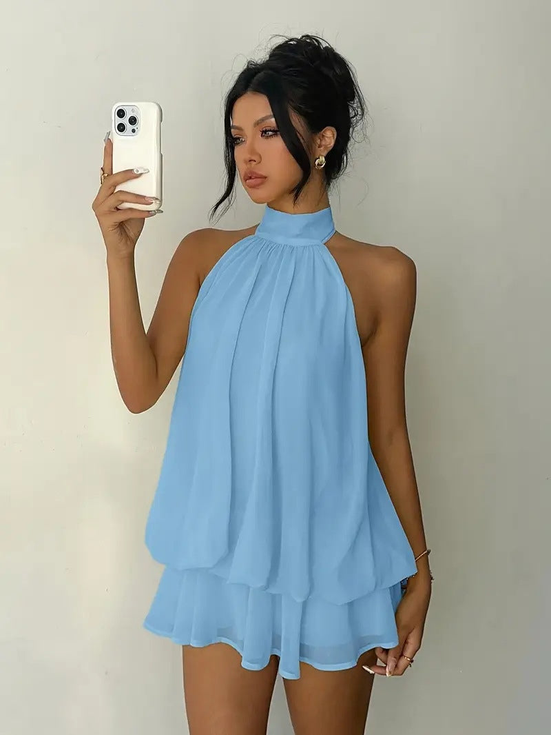 Lightweight Flowing Mini Dress