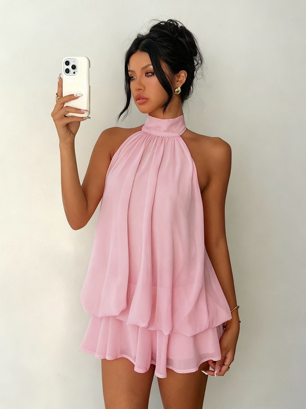 Lightweight Flowing Mini Dress