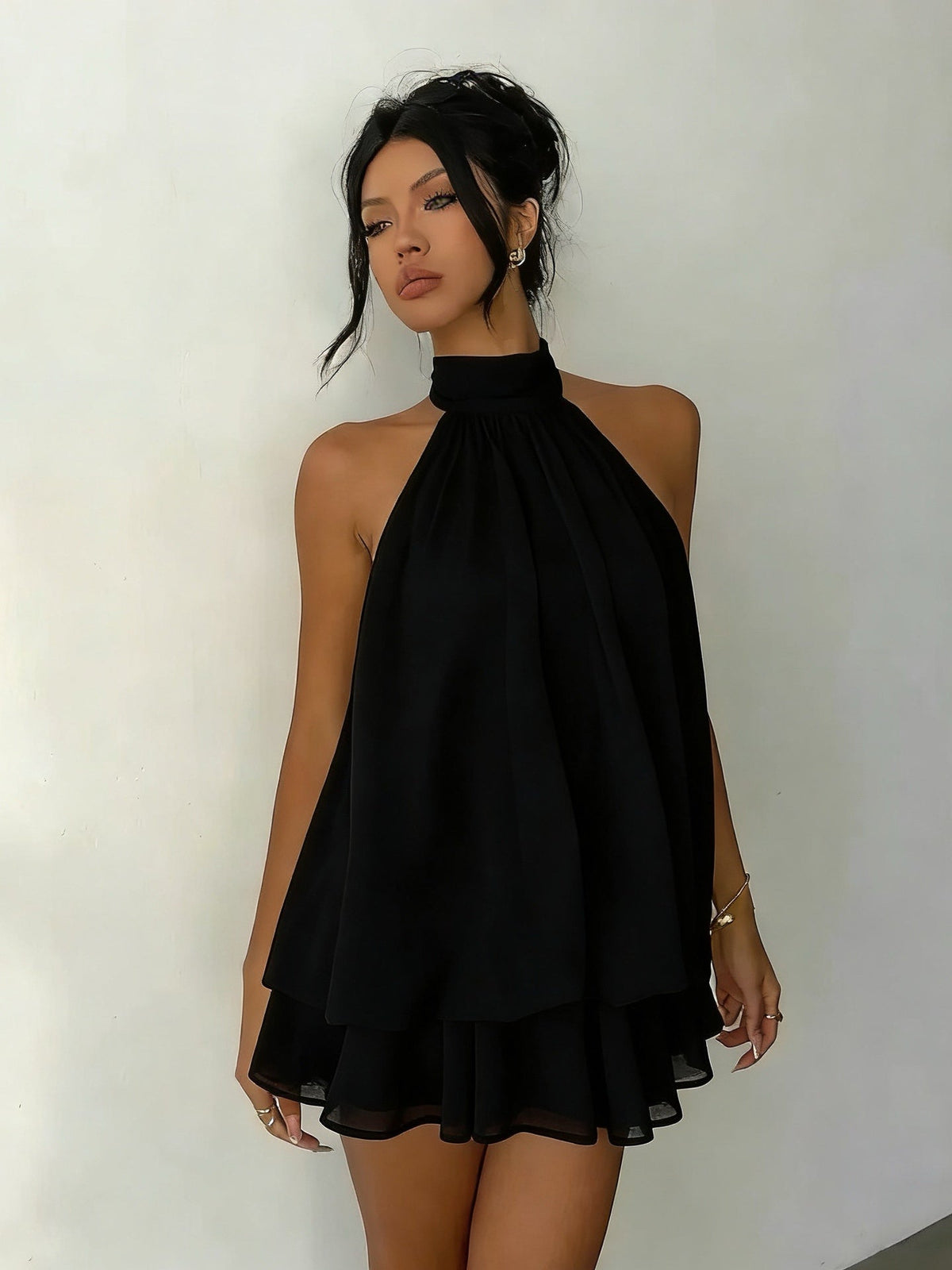Lightweight Flowing Mini Dress