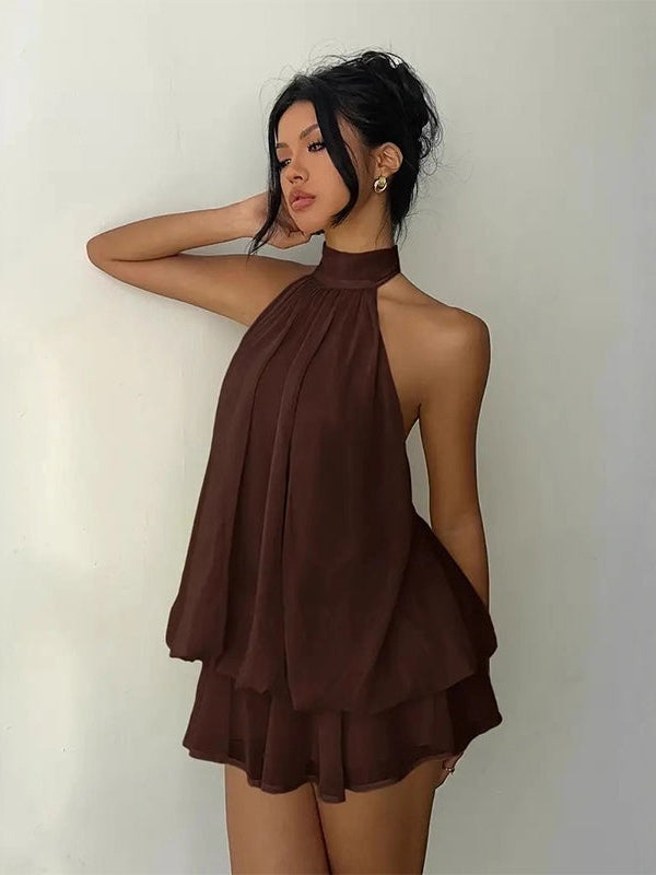 Lightweight Flowing Mini Dress