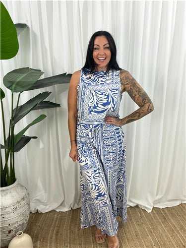 Indigo Blue Top