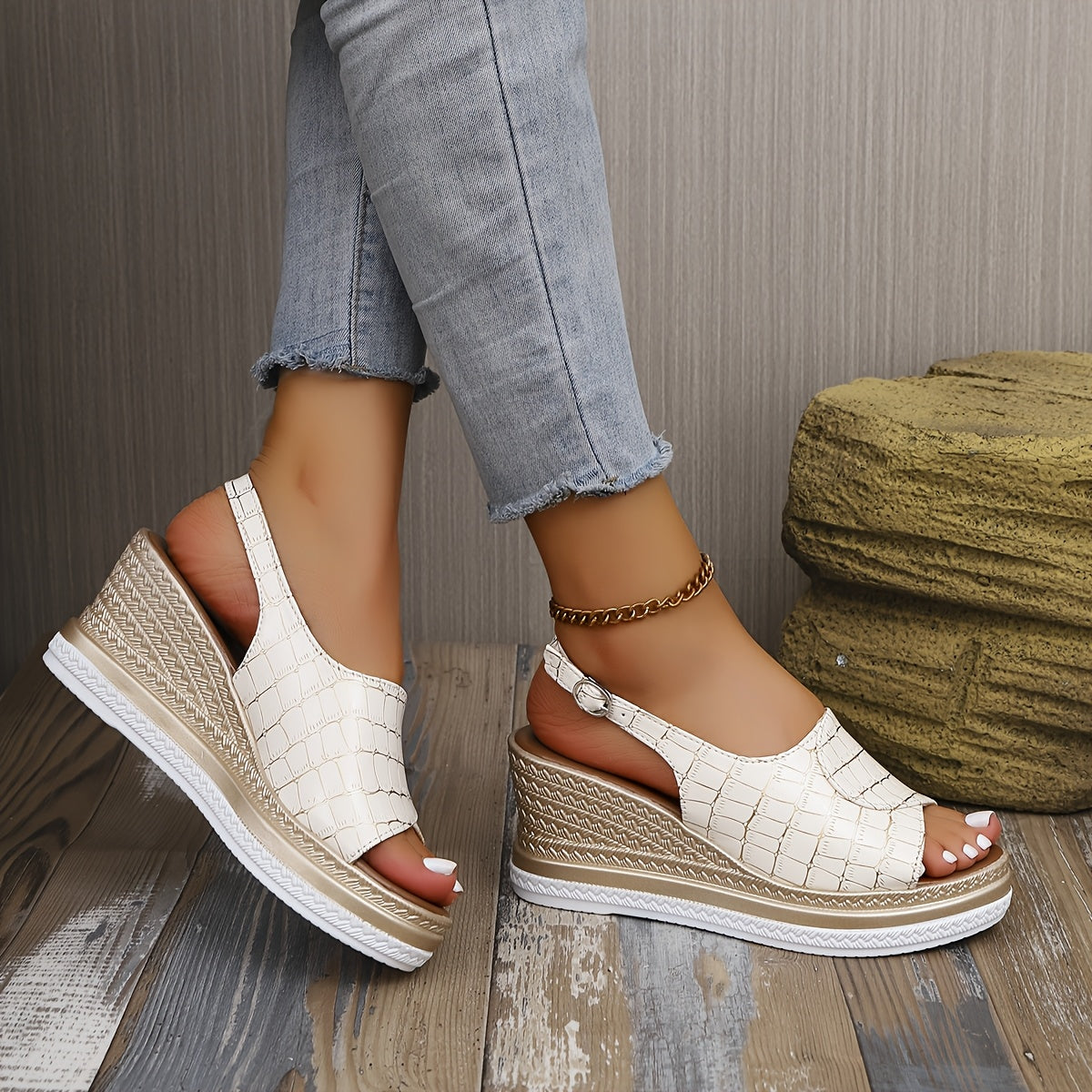 Marbella™ | Wedge Sandals Sculpted Elegance With Summer Lift