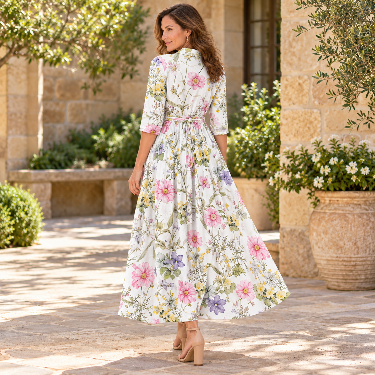 Sadie™ | Breezy Floral Summer Dress