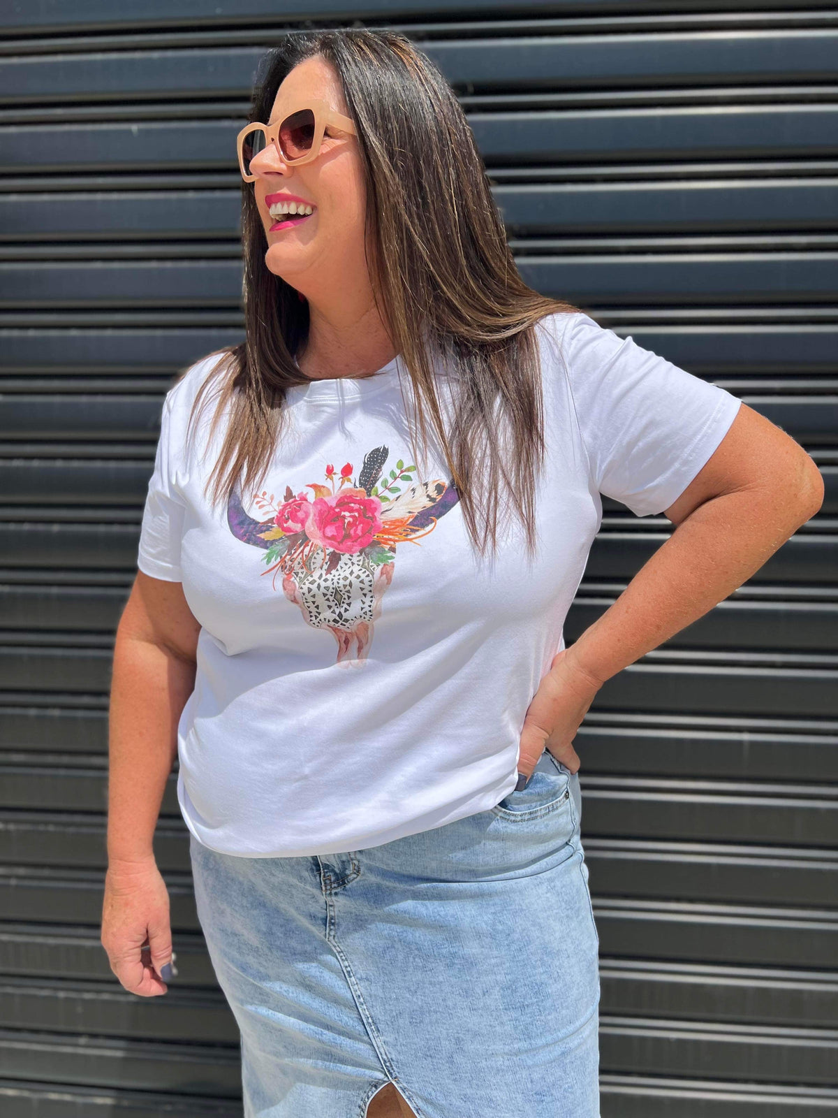 Bull Skull Tee (EOFY SALE)
