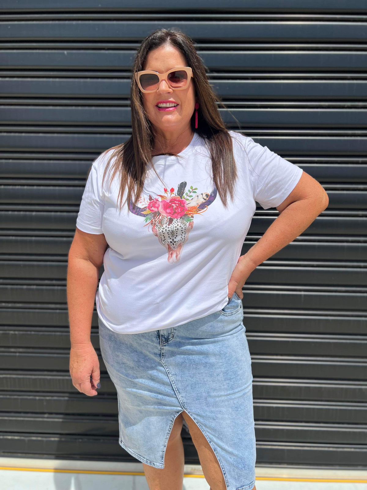 Bull Skull Tee (EOFY SALE)